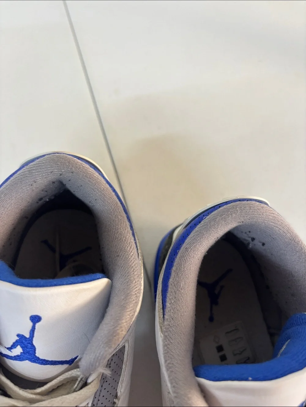 Jordan Men’s Sneakers - White / Royal Blue / Black
